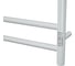 Электрический полотенцесушитель с полкой Bauedge BAU Stil Shelf 40x80, 7 планок, универсальный, белый полуматовый DB-0019 9