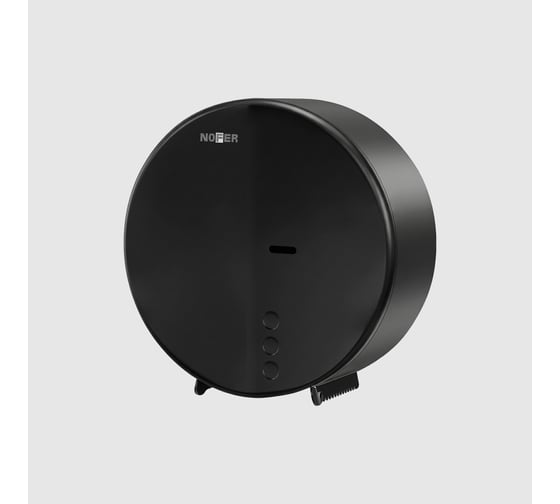 Диспенсер для туалетной бумаги Nofer нерж. сталь INDUSTRIAL EVO чёрный 05046.N
