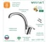 Смеситель для кухни Wesnaart listok, хром LIS01-120 5
