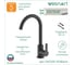 Смеситель для кухни Wesnaart из нержавеющей стали EKO, черный EKO05-110Black 4