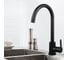 Смеситель для кухни Wesnaart из нержавеющей стали EKO, черный EKO05-110Black 4