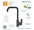 Смеситель для кухни Wesnaart nova, черный NOV03-150Black 4