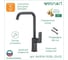 Смеситель для кухни Wesnaart narcis, черный NAR06-150BL-25432 3