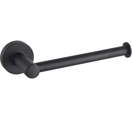 Бумагодержатель Delphinium 2205вв открытый черный матовый 102444