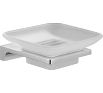 Настенная стеклянная мыльница RavSlezak цвет хром, арт. NLA0300