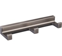 Настенная планка с крючками RavSlezak цвет серый металлик, арт. NLA0105MG