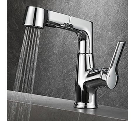 Елочка для тюльпана MATRIX 40 мм (хром), с выдвижной лейкой и поднимающимся носиком SMF-323970 5528