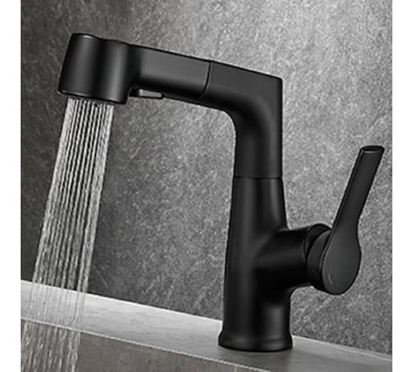 Елочка для тюльпана MATRIX 40 мм (черный) с выдвижной лейкой и поднимающимся носиком SMF-323970/BK 5535