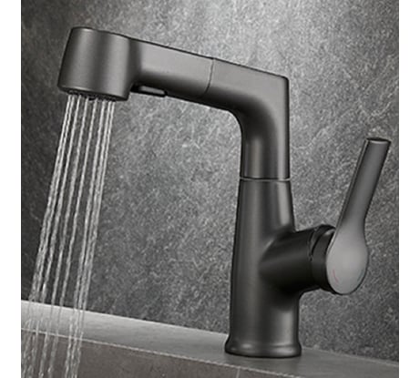 Елочка для тюльпана MATRIX 40 мм (титан) с выдвижной лейкой и поднимающимся носиком SMF-323970/GY 5537