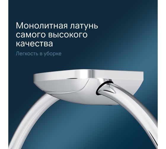 Кольцо для полотенец AM.PM хром, шт A50A34400
