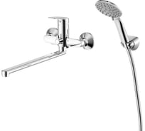 Смеситель для ванны с длинным изливом Milardo Horizont HORSB02M10