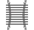 Полотенцесушитель Ника BAMBOO ЛБ 8 80/50 1