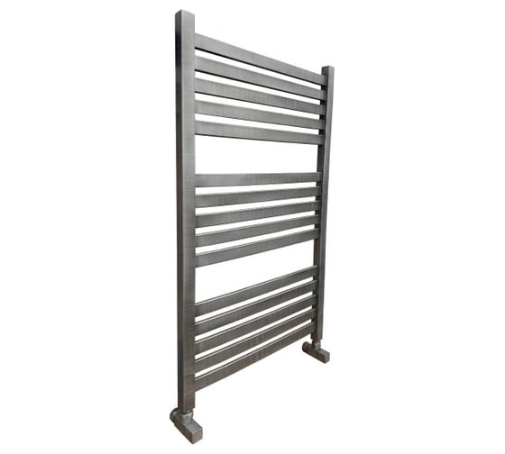Полотенцесушитель Ника MODERN ЛМ 6 100/50 Matt Antique Silver с вентилями