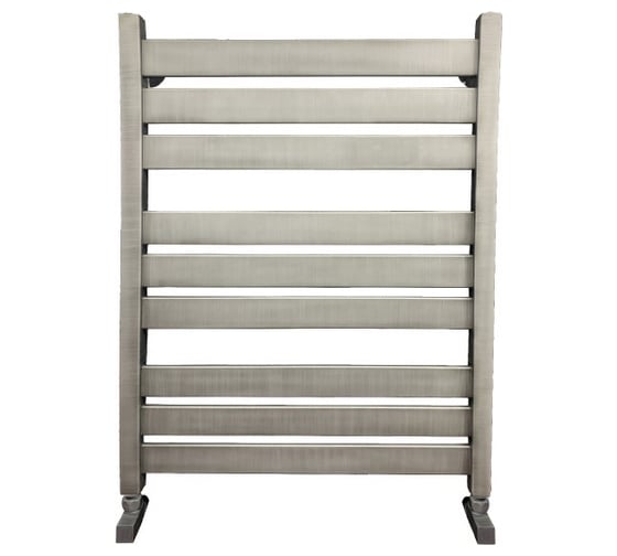 Полотенцесушитель Ника MODERN ЛМ 7 80/50 Matt Antique Silver с вентилями