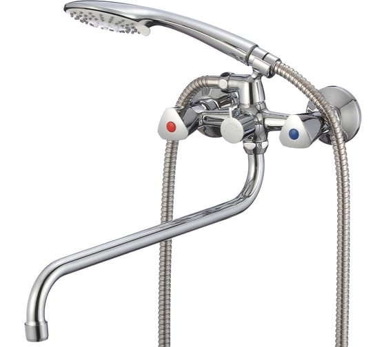 Смеситель для ванны с длинным изливом Milardo Tring TRISB02M10