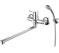 Смеситель для ванны с длинным изливом Milardo Amplex AMPSB02M10