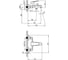 Смеситель для ванны Milardo Horizont HORSB02M02 3