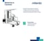 Смеситель для ванны, Страйп Milardo (Stripe), STRSB02M02 4