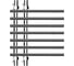 Полотенцесушитель Ника BAMBOO ЛБ 4 60/40 1