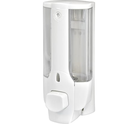 Дозатор для жидкого мыла Solinne пластиковый, 1628, белый, 380 мл 2516.071