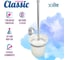 Туалетный стеклянный ершик Solinne 15161, хром, стекло-сатин 2522.011 6