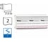 Полотенца бумажные VEIRO PROFESSIONAL Premium 200 шт, комплект 20 шт, 2-х слойные, белые 21x216 V KV306 129536 22535 1