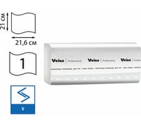 Полотенца бумажные VEIRO PROFESSIONAL 250шт Professional комплект 20шт Comfort белые 21x216 V KV210 129534