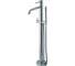 Напольный смеситель для ванны с душем Paffoni MASTER, steel looking LIGHT LIG032ST 00256499 1
