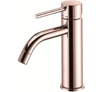 Смеситель для раковины Paffoni LIGHT без донного клапана, розовое золото LIG071ROSE 00227603