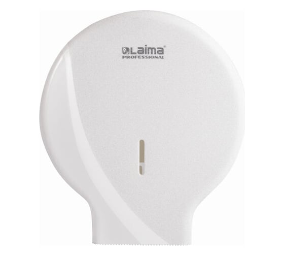 Диспенсер для туалетной бумаги ЛАЙМА  LAIMA PROFESSIONAL ORIGINAL, малый, белый, ABS-пластик, 605766