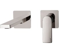 Смеситель для раковины Paffoni TANGO 150мм 70x70мм, Steel looking TA104ST70 00227511