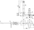 Смеситель для раковины Paffoni TANGO 150мм 70x70мм, Steel looking TA104ST70 00227511 2