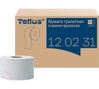 Туалетная бумага Tellus Advanced 170 м 2-слойная белая 120231 126502 22151