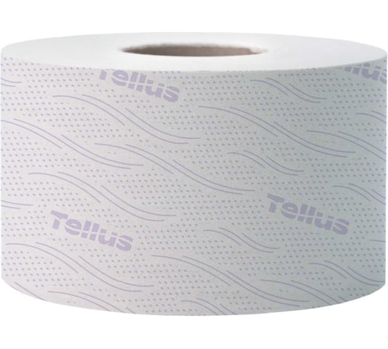 Туалетная бумага Tellus Premium 170 м 2-слойная белая 120243 124543 22172