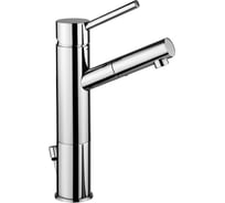 Высокий смеситель на раковину Paffoni BIRILLO с донным клапаном, хром BI071CR93 00281656