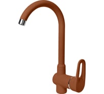 Смеситель для кухни AquaGranitEx терракот C-5035 /307