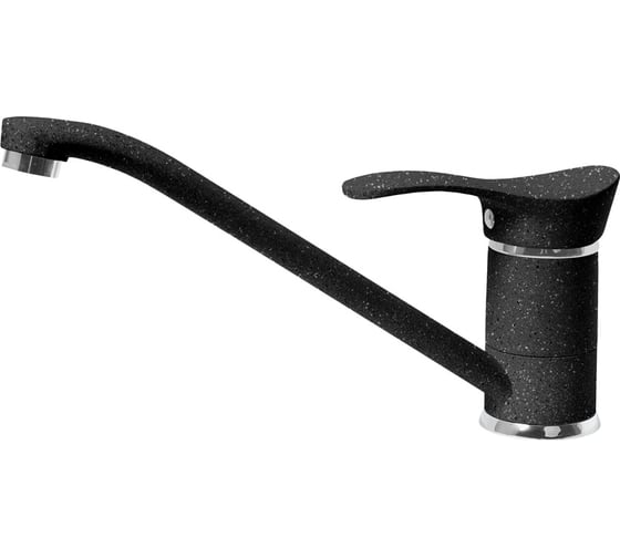 Смеситель для кухни AquaGranitEx черный C-1040 /308 1