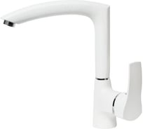 Смеситель для кухни AquaGranitEx белый C-7040 /331