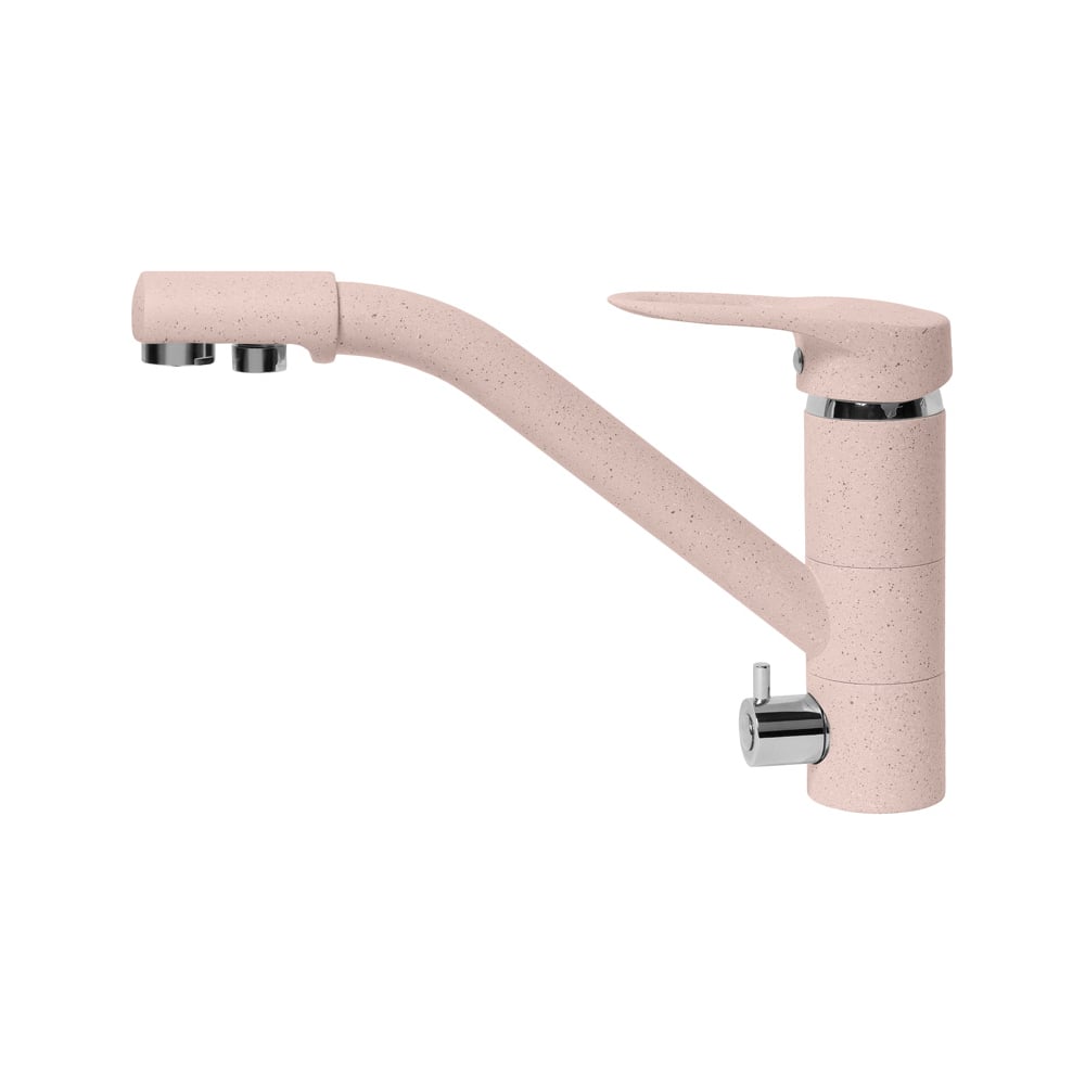 Смеситель для кухни AquaGranitEx розовый C-6040 /315 - выгодная цена ...