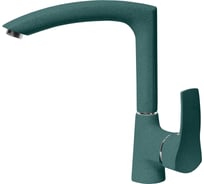 Смеситель для кухни AquaGranitEx зеленый C-7040 /305
