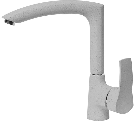 Смеситель для кухни AquaGranitEx серый C-7040 /310 1