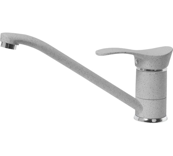 Смеситель для кухни AquaGranitEx серый C-1040 /310
