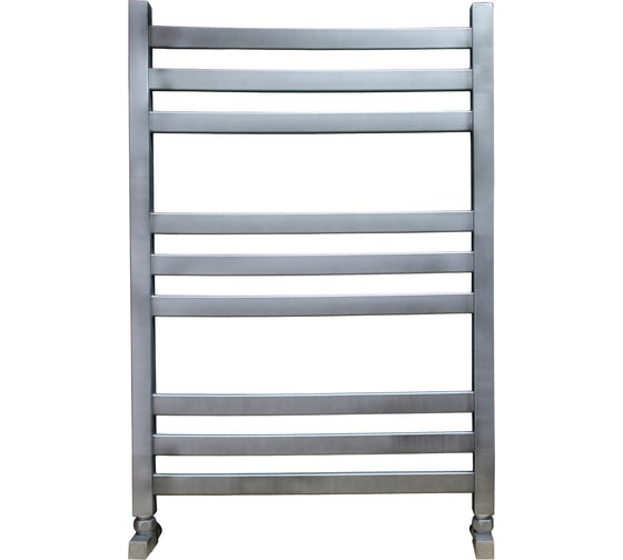 Полотенцесушитель Ника MODERN ЛМ 6 80/50 Matt Antique Silver с вентилями