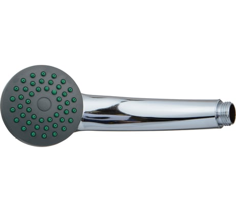 Лейка для душа Melodia della vita 1 функция, d65мм, хром/зеленый 34560