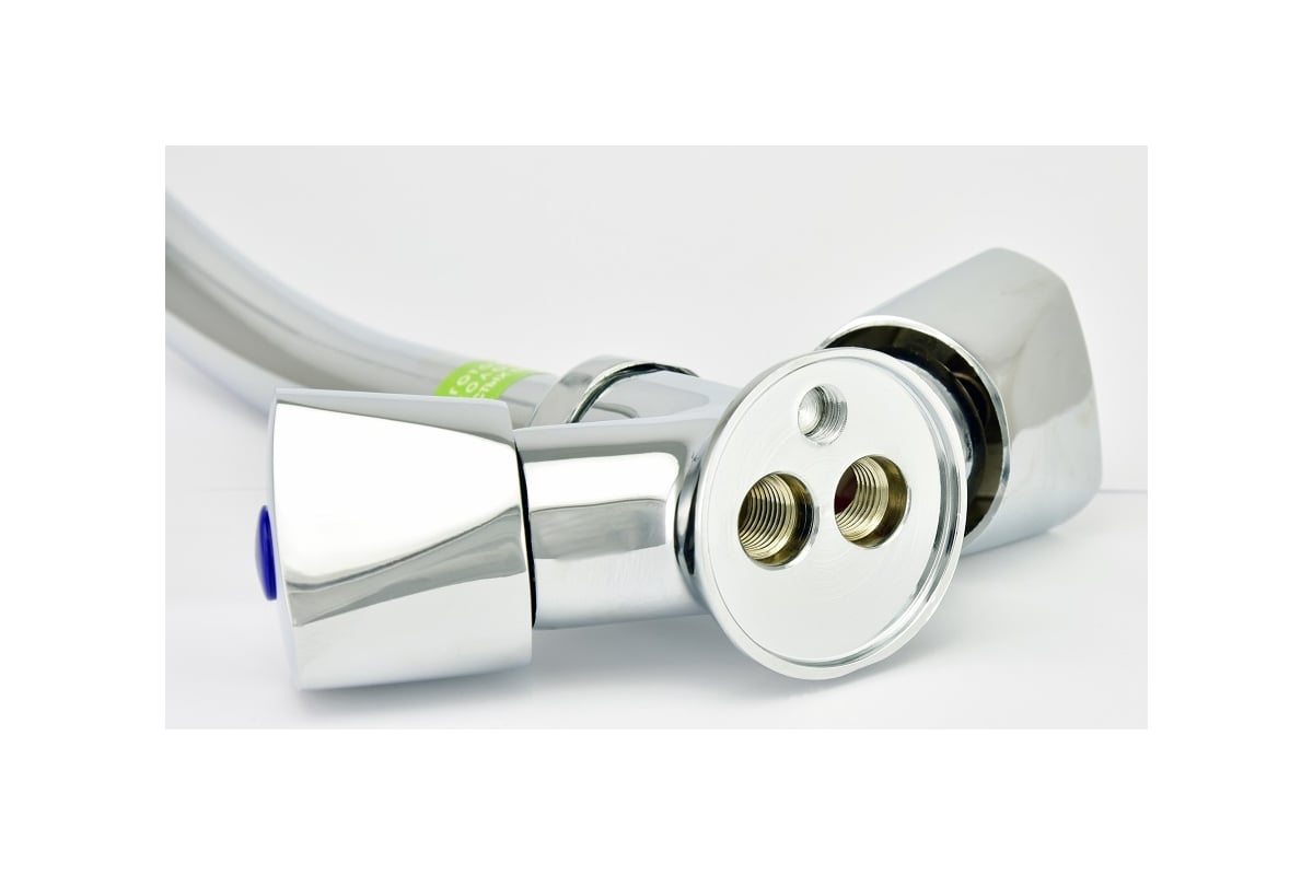 Двуручный смеситель Eleanti для мойки, с гибкой подводкой 0402.888 ...