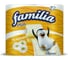 Туалетная бумага FAMILIA PLUS Ромашка 2 слоя, 8 рулонов 1015031311 1
