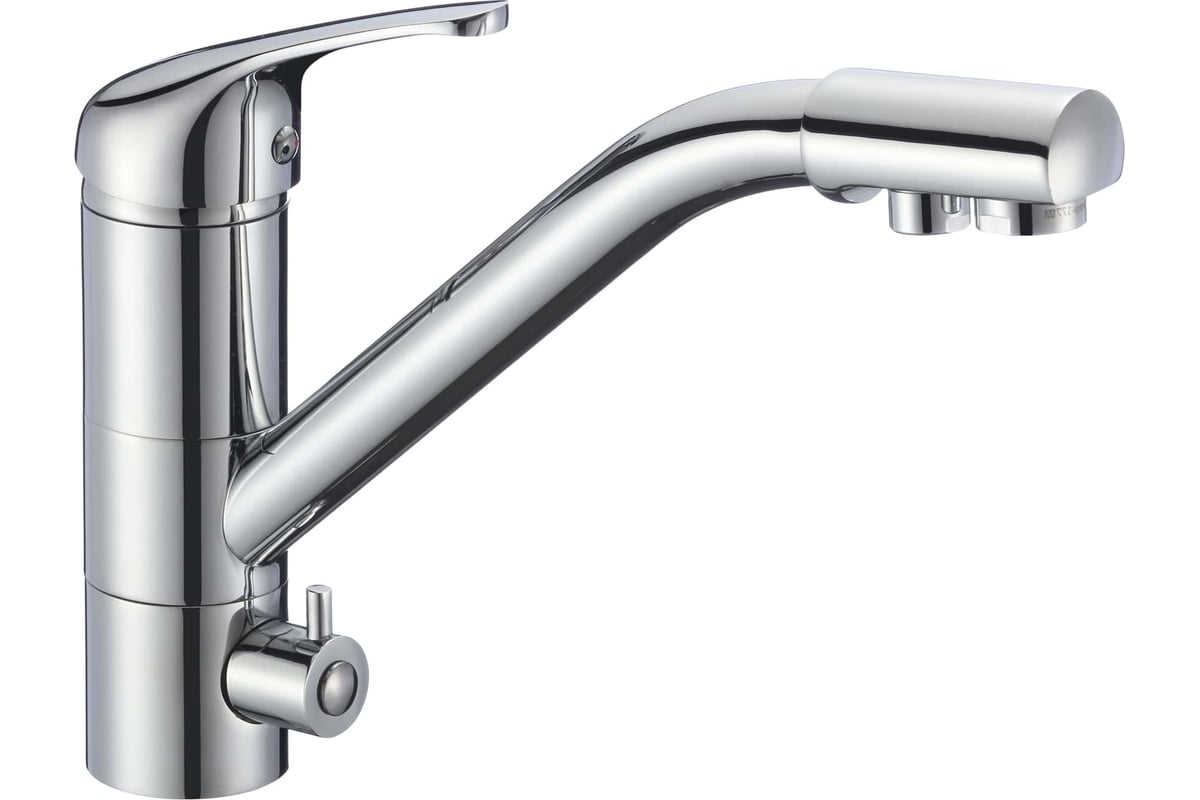 Одноручный смеситель Eleanti для мойки, с гибкой подводкой 0402.858 ...