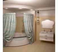 Текстильная штора Aima 240x270 см, Бирюзовый 4604613313319