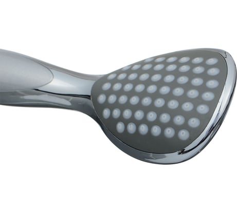 Лейка для душа Melodia della vita 1 функция, 65х85мм, 55 форсунок, хром/мат.хром 34640