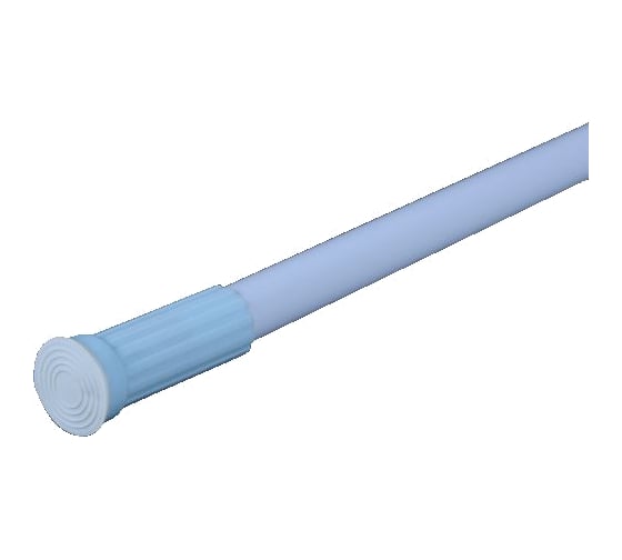 Карниз для ванной MELODIA 110-200см голубой д.22/19мм INTERLOCK 28382
